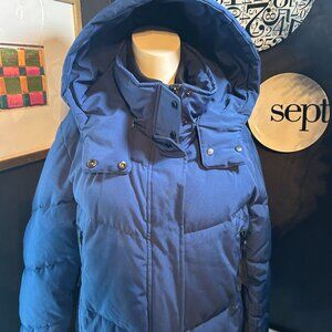 Vince Camuto Cobalt Blue Ski Jacket Size L